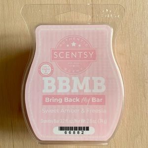 Scentsy BBMB Sweet Amber & Freesia Wax Bar